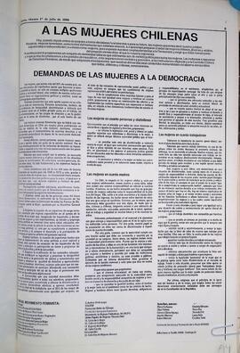 Recortes de prensa La Morada 1986 - 1988 - 116