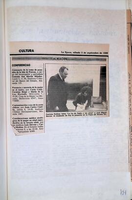 Recortes de prensa La Morada 1986 - 1988 - 126