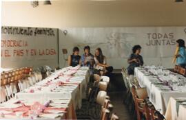 Fotografía Almuerzo Movimiento feminista 1