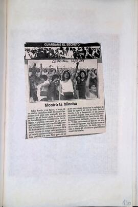 Recortes de prensa La Morada 1986 - 1988 - 153