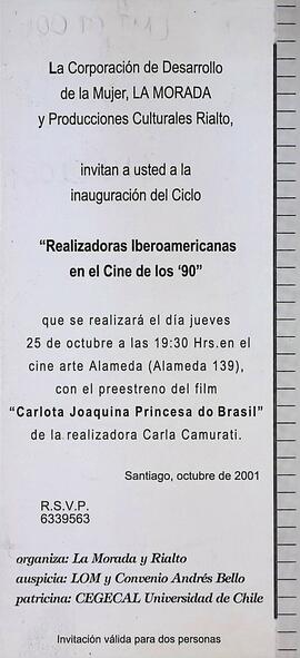 Ciclo de cine mujeres