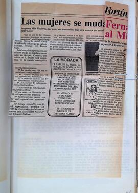 Recortes de prensa La Morada 1986 - 1988 - 37