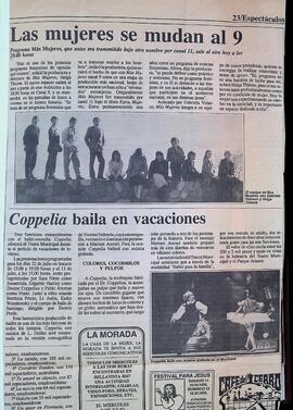 Recortes de prensa La Morada 1986 - 1988 - 36