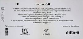 Presentación libro Discurso, género y poder