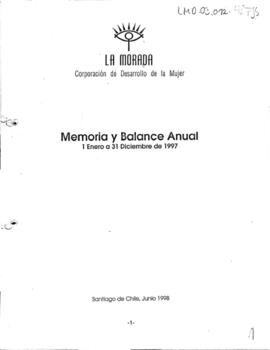 Memoria La Morada 1997