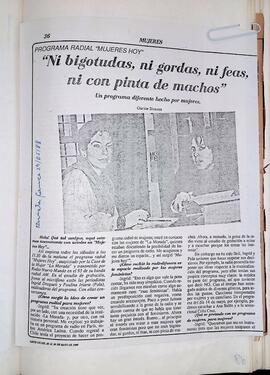 Recortes de prensa La Morada 1986 - 1988 - 108