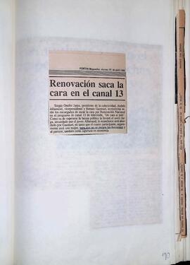 Recortes de prensa La Morada 1986 - 1988 - 111