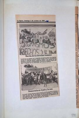 Recortes de prensa La Morada 1986 - 1988 - 132