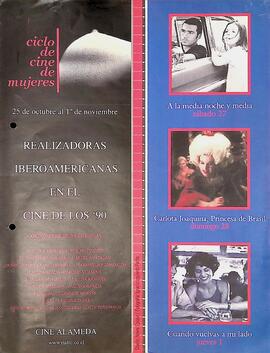 Afiche Ciclo de cine de mujeres