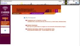 Capturas de pantalla página web 2003 -1