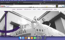 Capturas de pantalla página web 2018 - 2