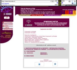 Capturas de pantalla página web 2005 5