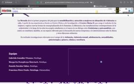 Capturas de pantalla página web 2018 - 25