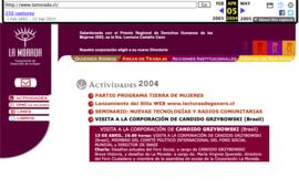 Capturas de pantalla página web 2004 - 7