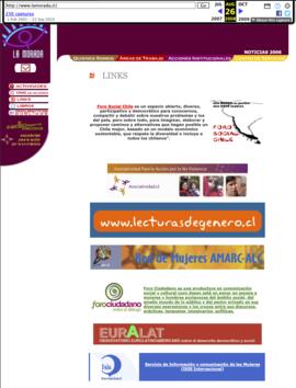 Capturas de pantalla página web 2008 - 1