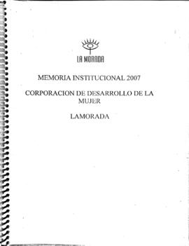 Memoria La Morada 2007