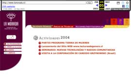 Capturas de pantalla página web 2004 - 3