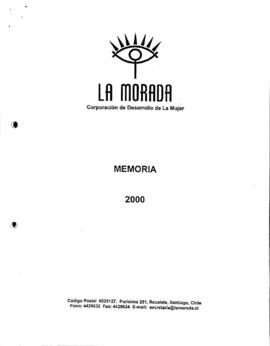 Memoria La Morada 2000