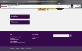 Capturas de pantalla página web 2018 - 23