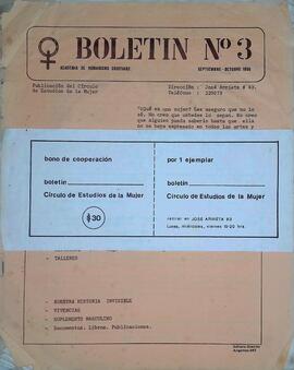 Boletín Nº 3 Círculo de la Mujer Academia de Humanismo Cristiano