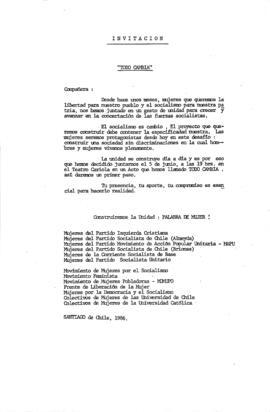 Invitación «Todo Cambia»